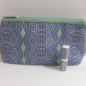 New Clinique Jonathan Adler Makeup Bag Lipstick